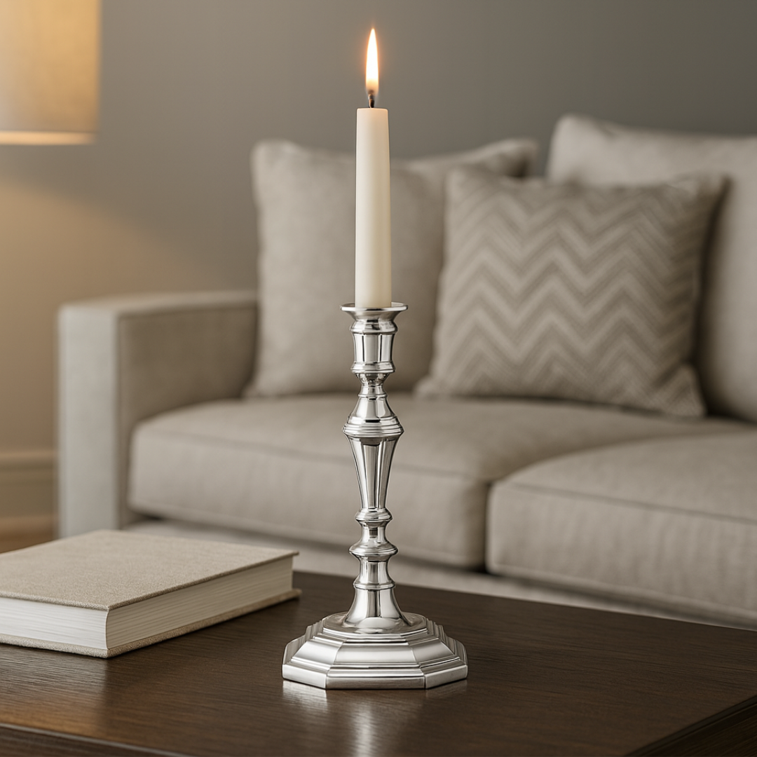 Candle Stand Silver