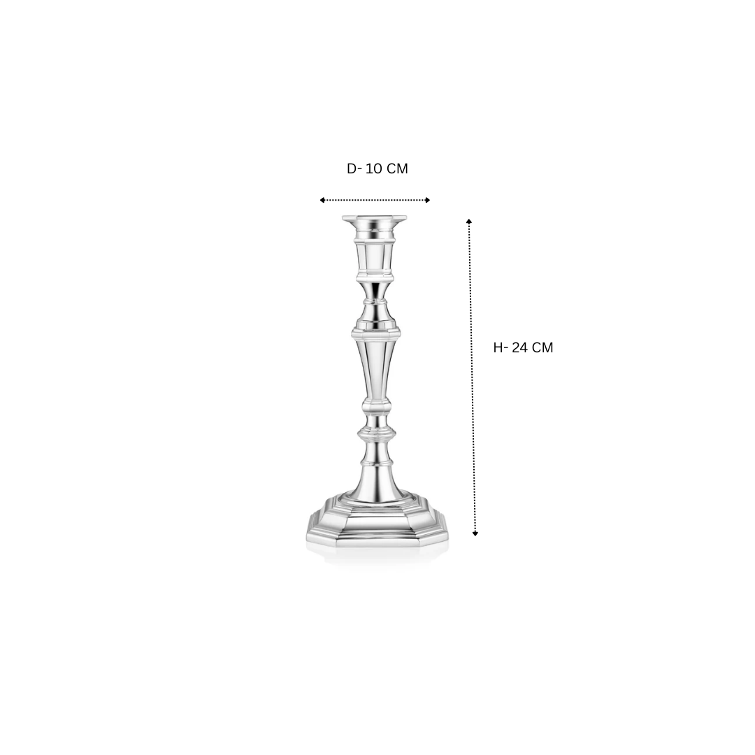 Candle Stand Silver
