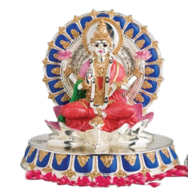 Maa Lakshmi (Full Colour) h-18 cm