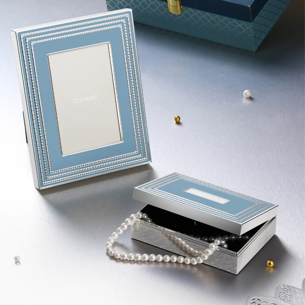 Luxury Photo Frame & jewellery Box Set