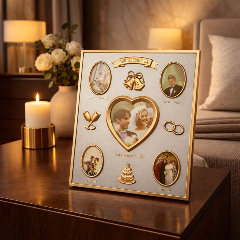 Wedding Photoframe - Rose Gold