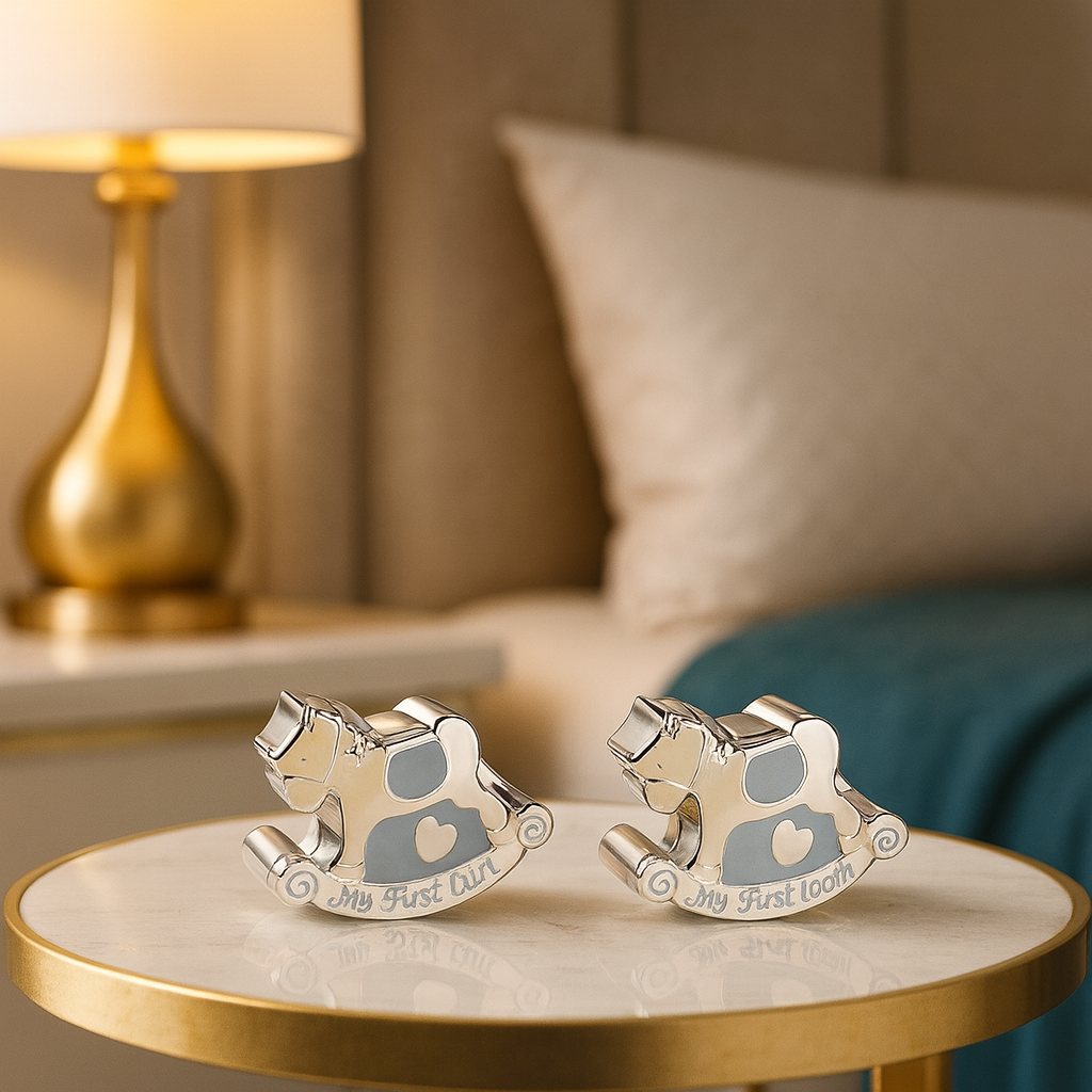 Rocking Horse Tooth & Curl Box Blue