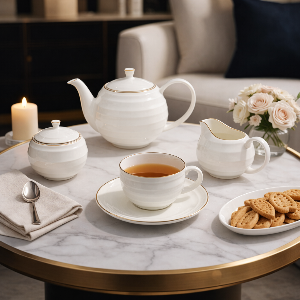 The Serenity 15 Pcs Tea Set