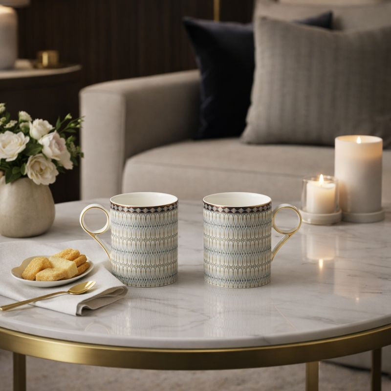 Berry Noir 2pcs Mugs Set