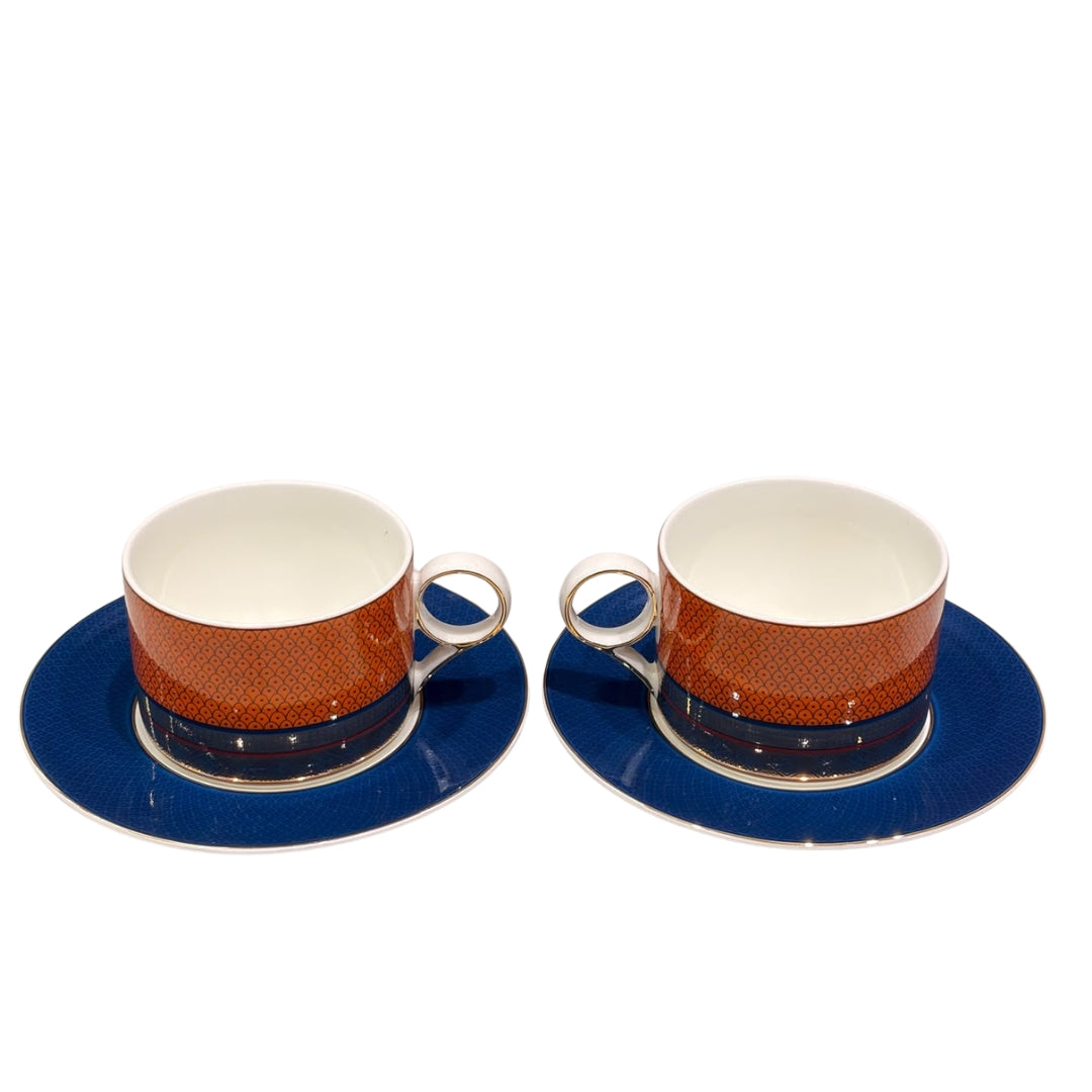 Sienna mosaic 12pc tea set