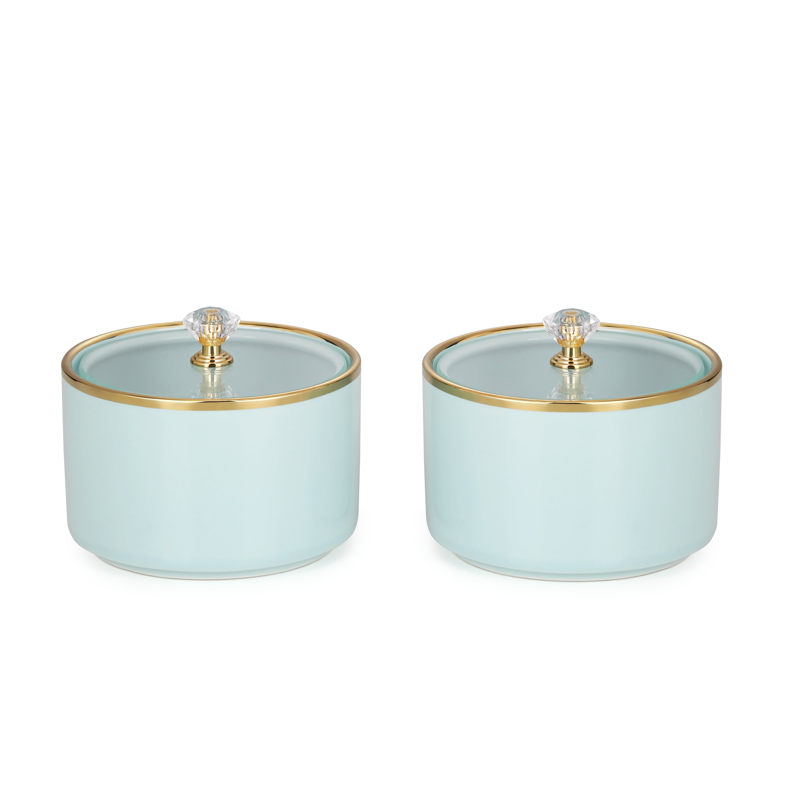 Set of 2 Bowls with Lids