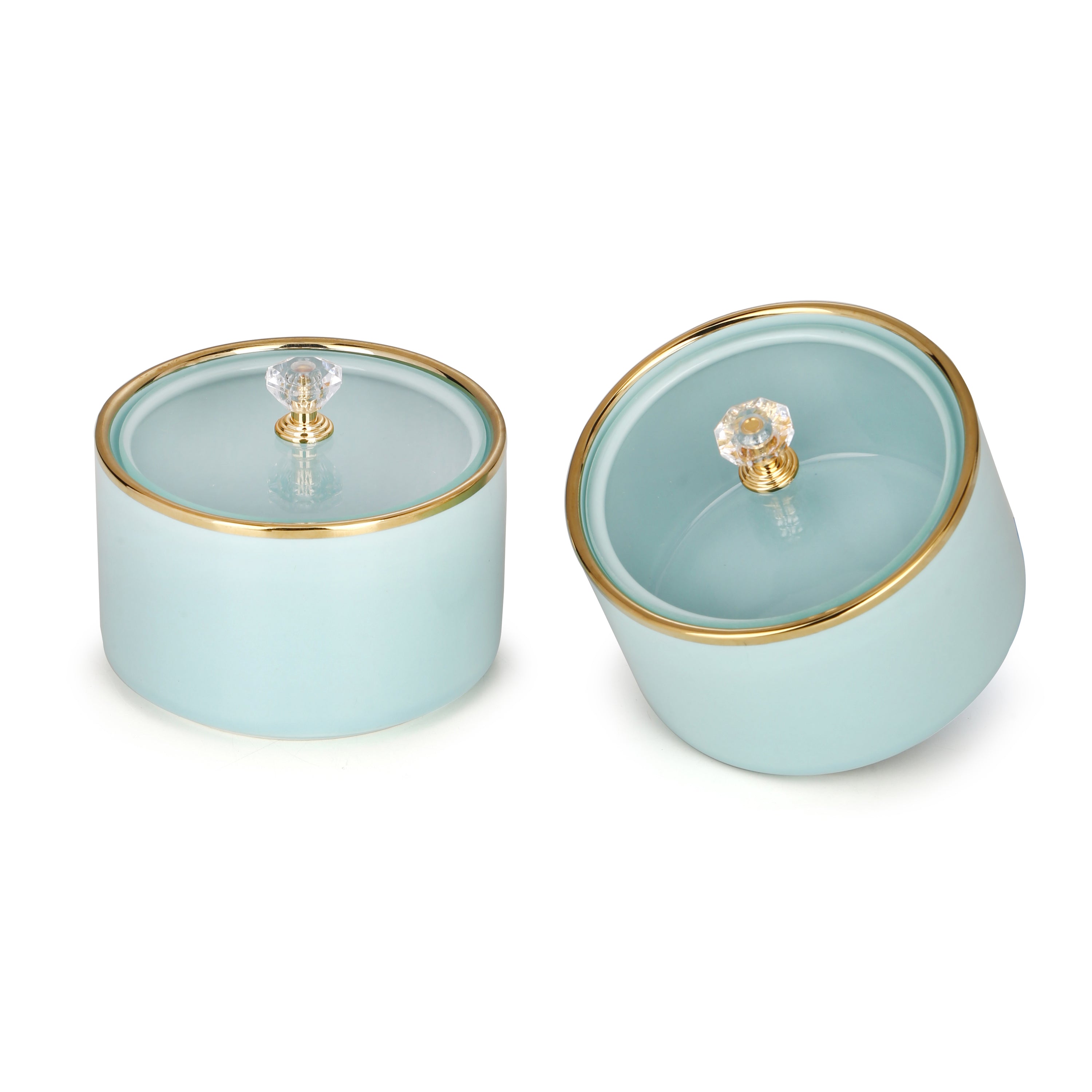 Set of 2 Bowls with Lids