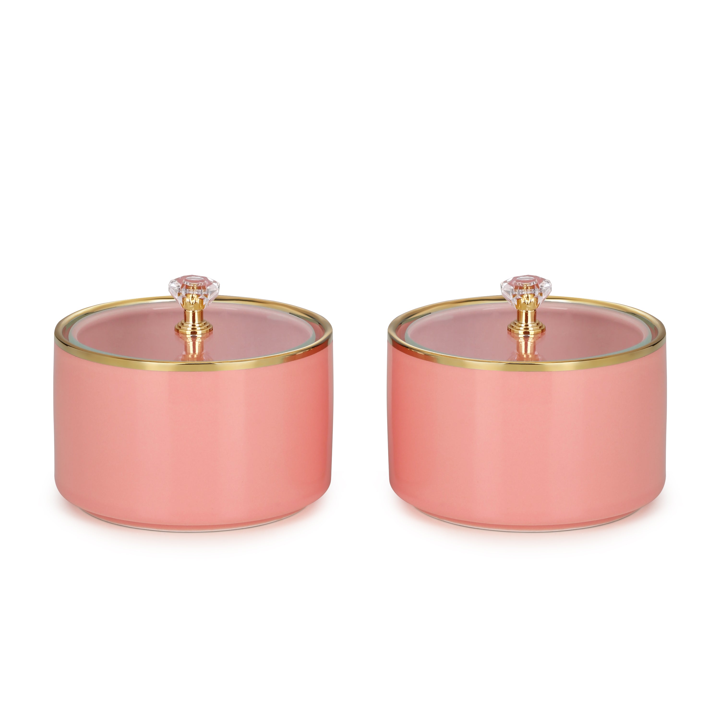 Set of 2 Bowls with Lids