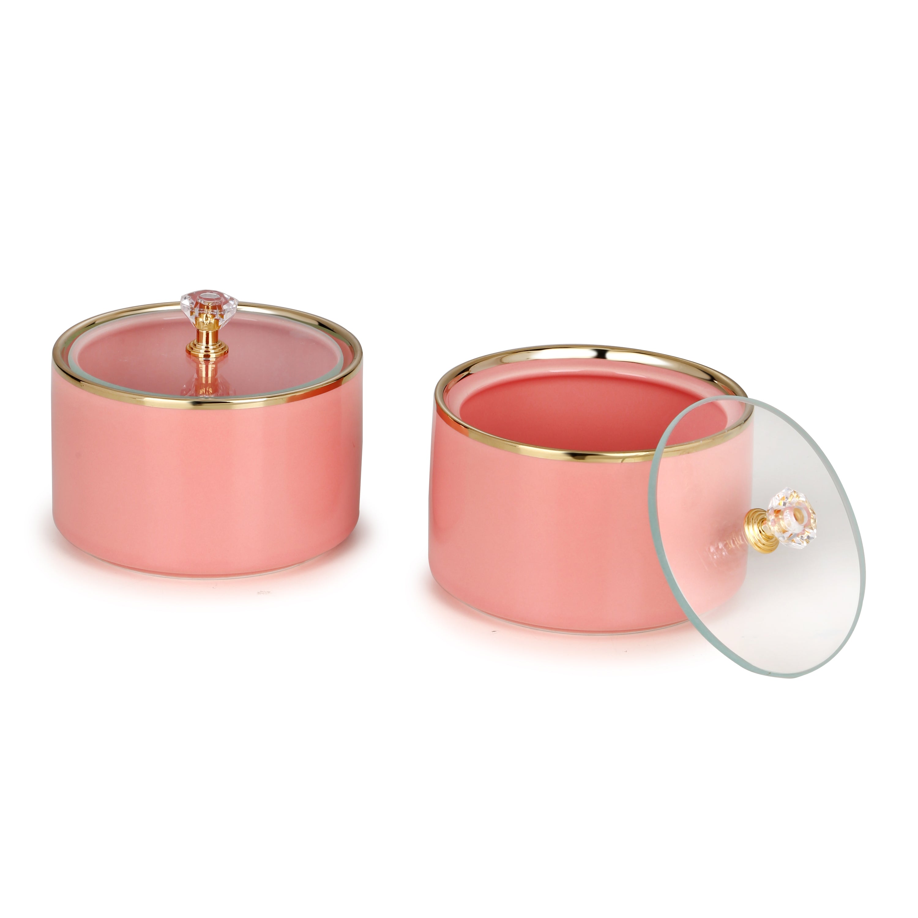 Set of 2 Bowls with Lids