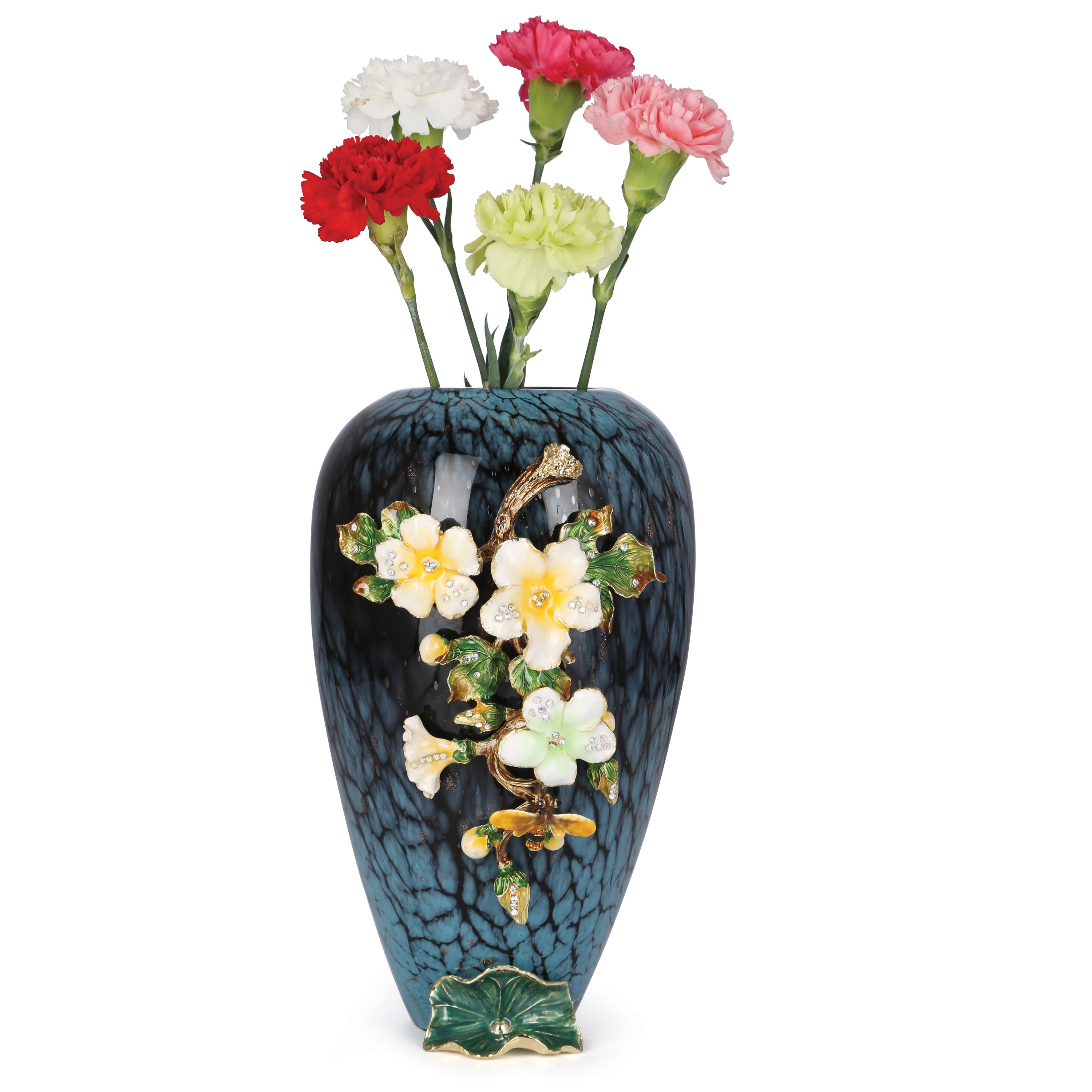 The Midnight Blue Vase   (M) (H-27CM)