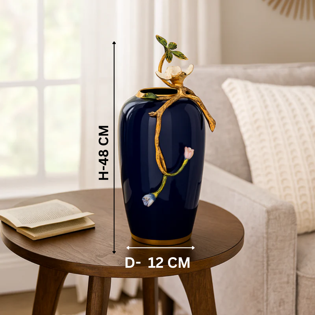Meraki Blue Desiger Vase