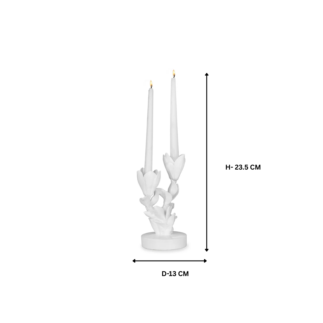 Magnolia Candle holders (H-23.5CM)