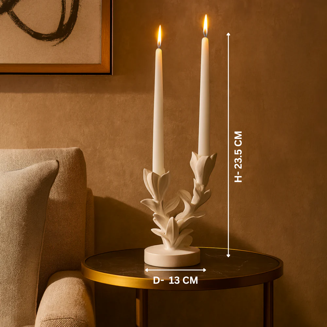Magnolia Candle holders (H-23.5CM)
