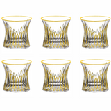 Rim Design Whiskey Glasses set of 6