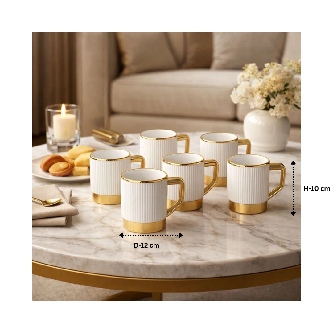 Vintage Delight Mug Set of 6