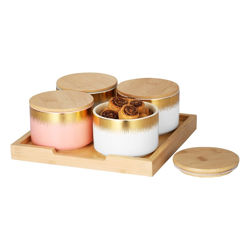 Set of 4 Minimalistic Bowls Set