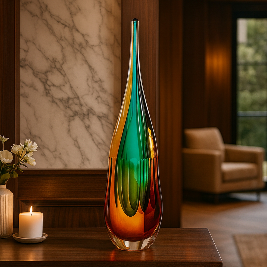 Crystal Droplets – Emerald Flame