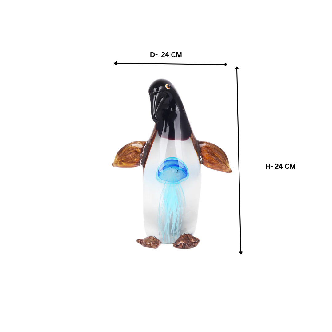 Crystal Penguin Figurine