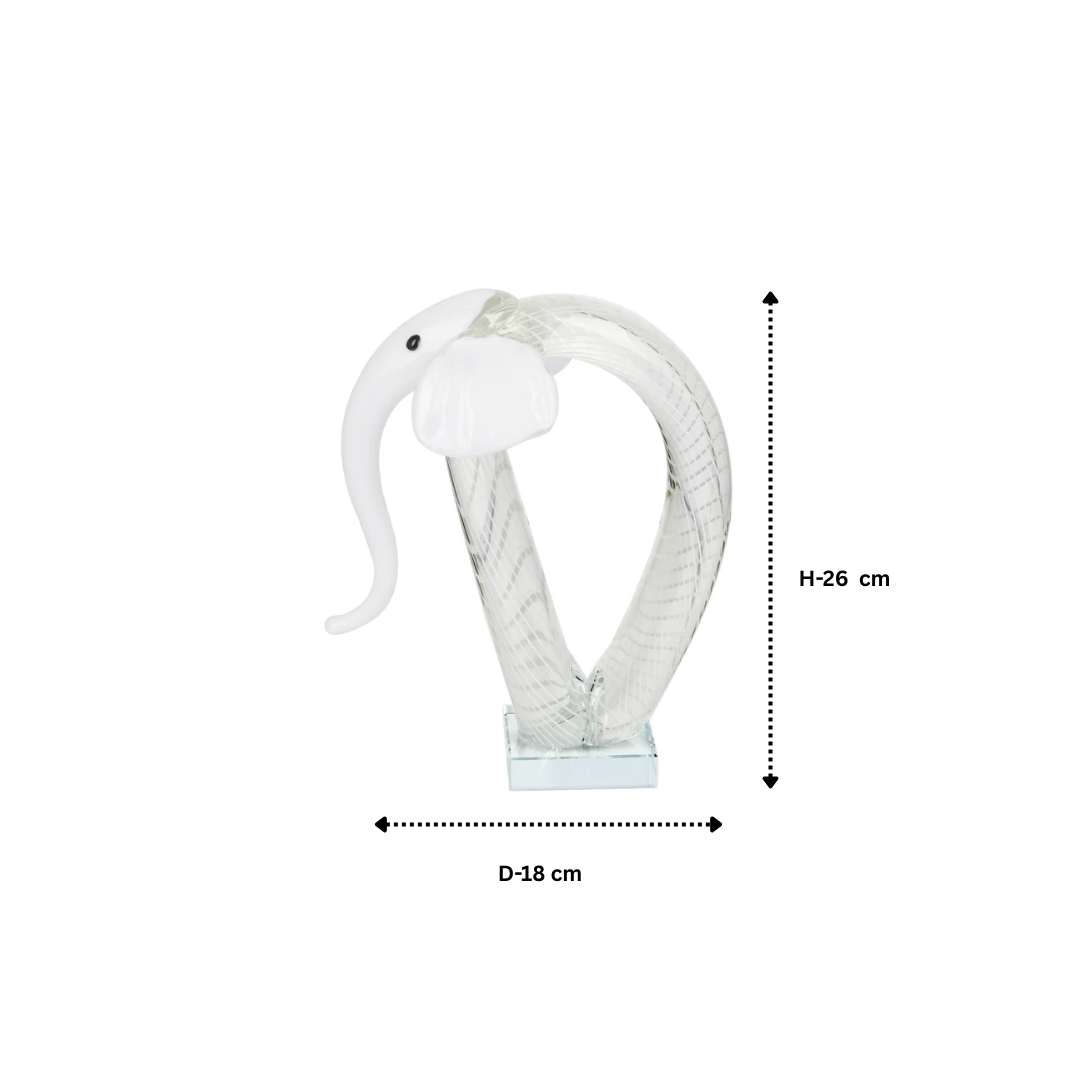 Crystal Elephant Royale Graceful Curve