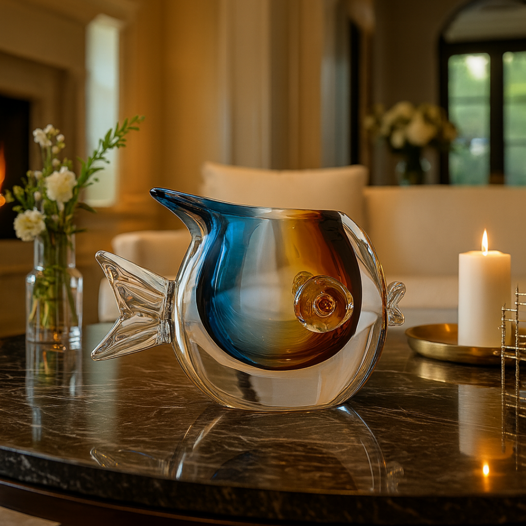 Crystal Currents – Blue Tiden Set of 2