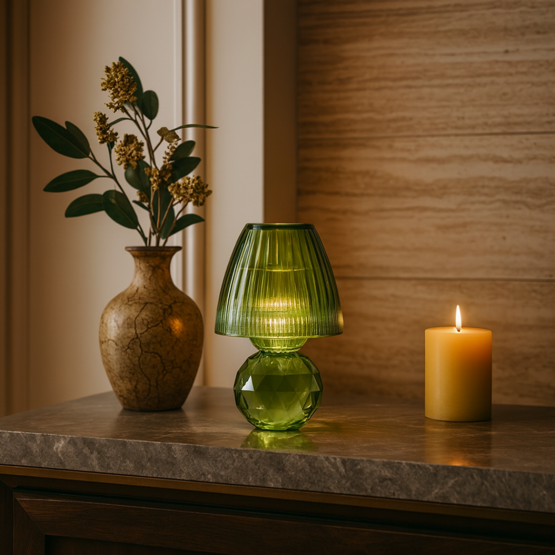 Crystal Candle Holder