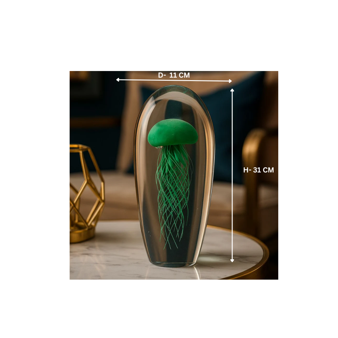 Crystal Jellyfish Bloom Green