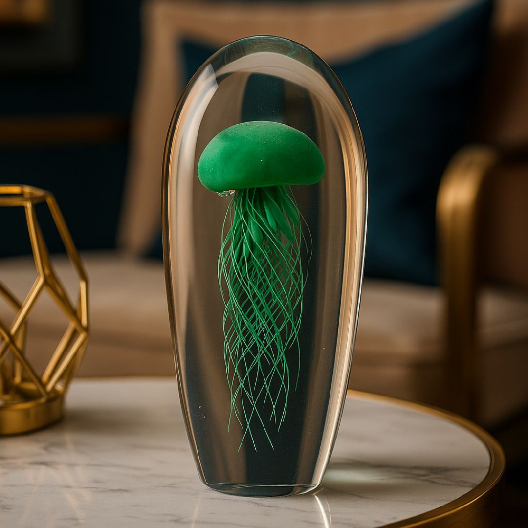 Crystal Jellyfish Bloom Green
