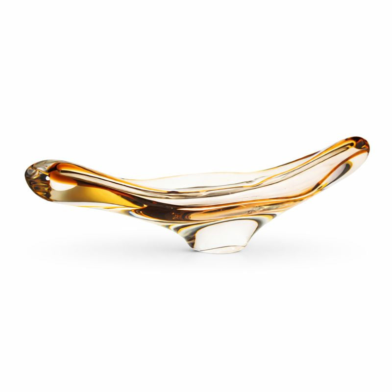 Crystal Rectangular Arc Bowl Small