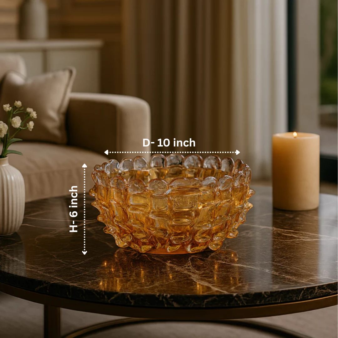 Cactus Bowl Amber