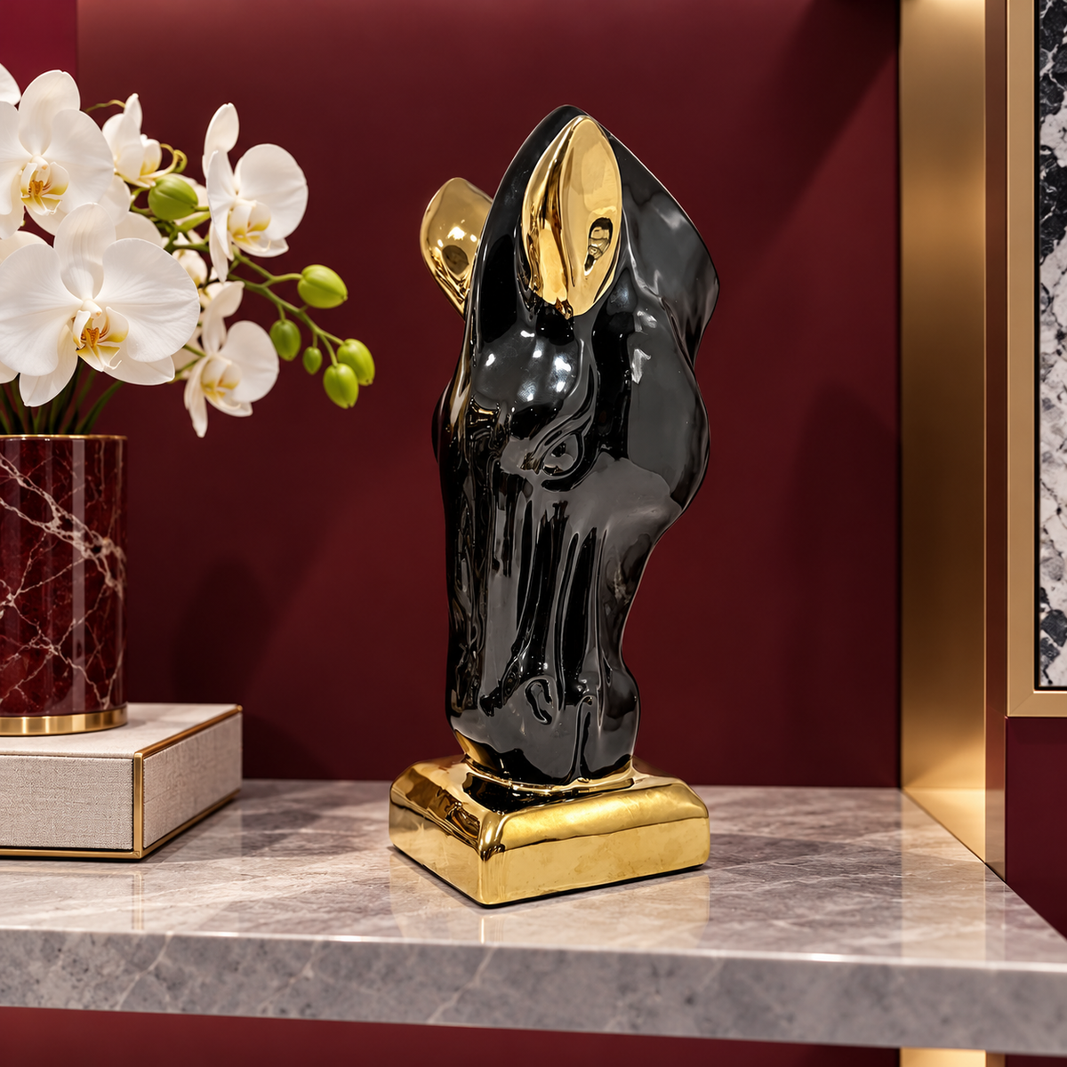 Horse Head Showpiece