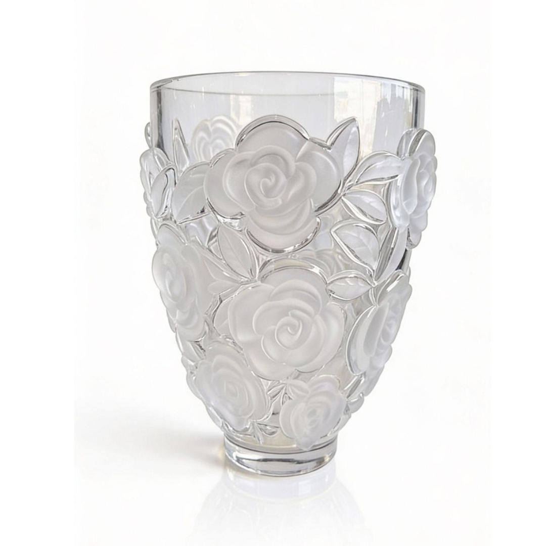 Eternal Rose Clear Vase