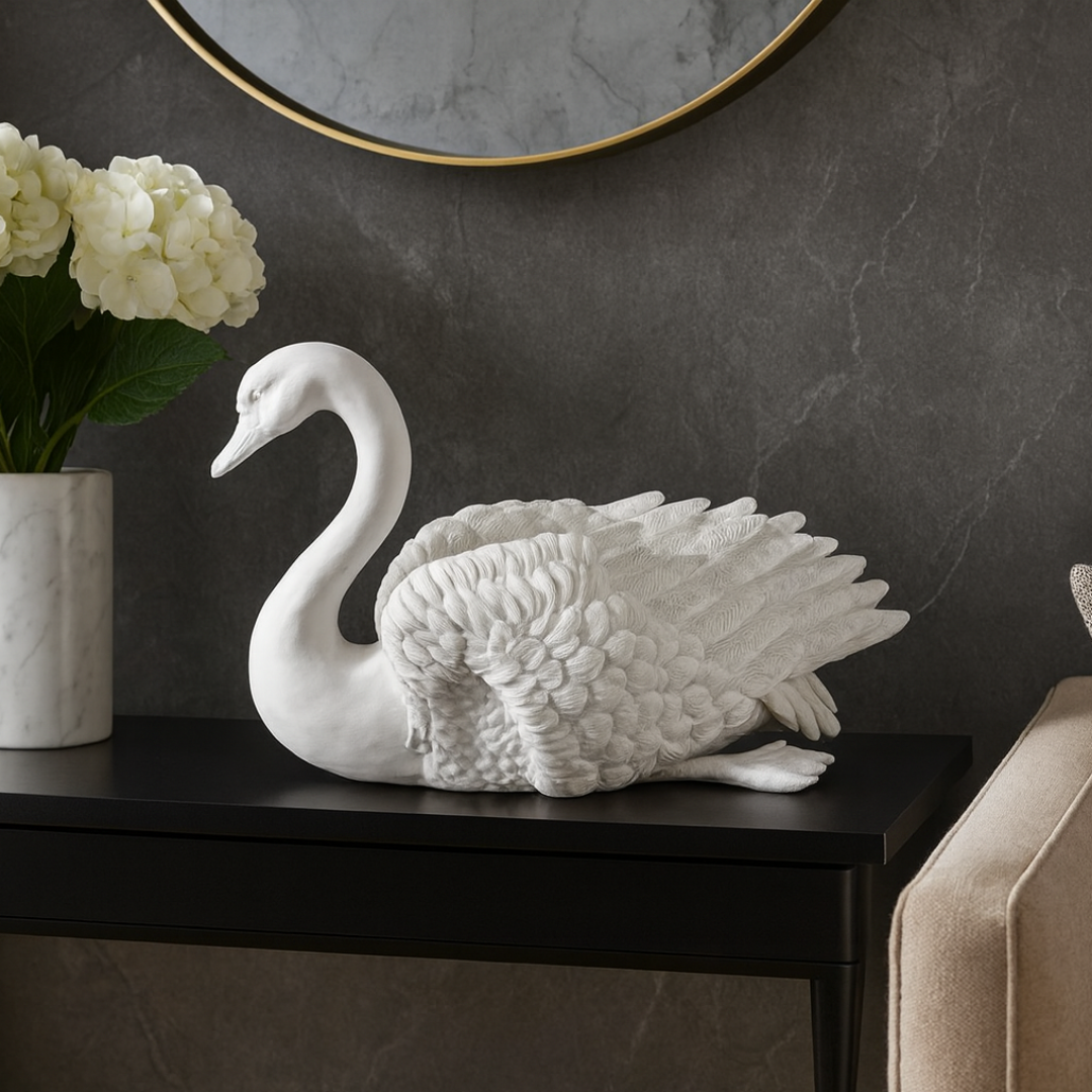 Swan White Mat
