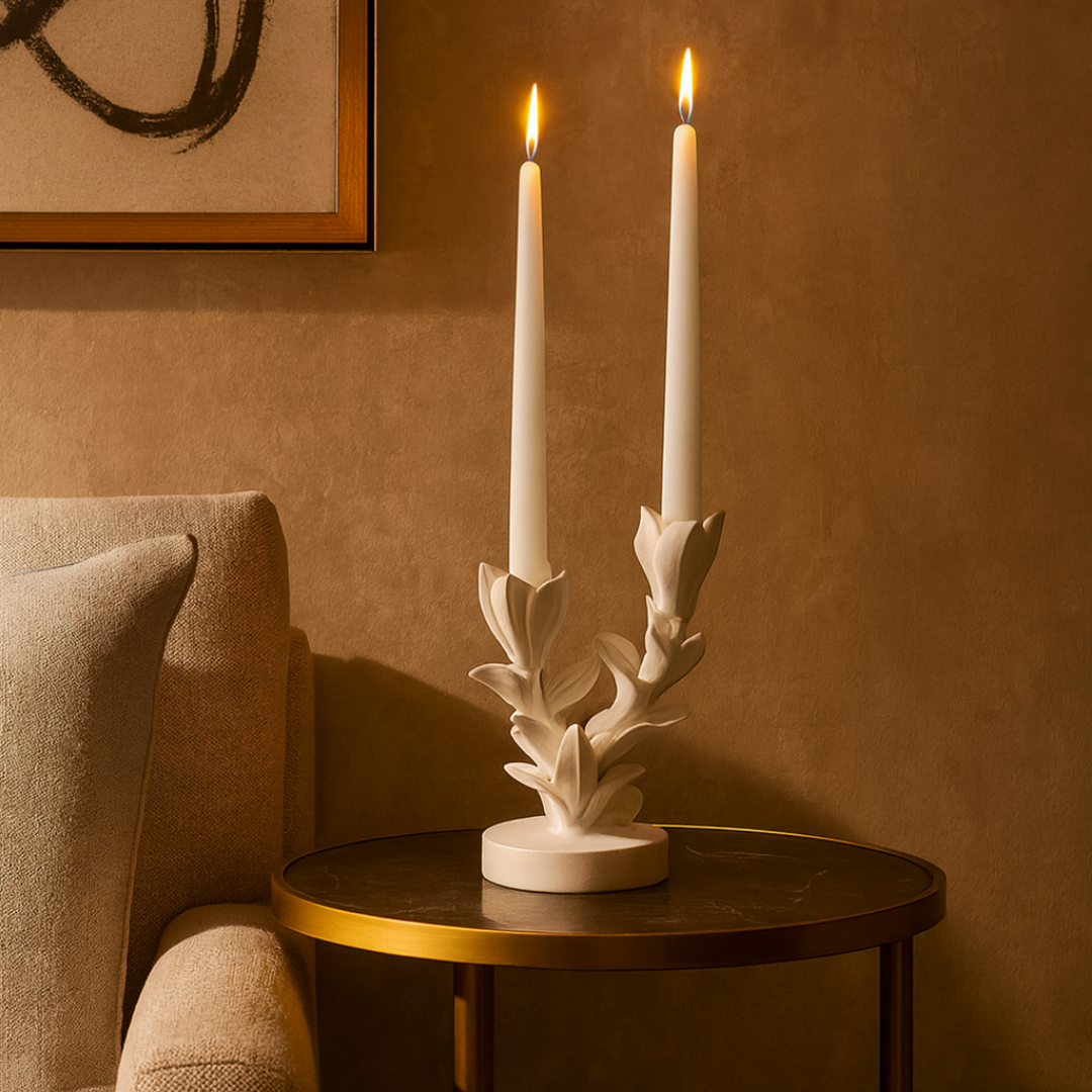 Magnolia Candle holders (H-23.5CM)