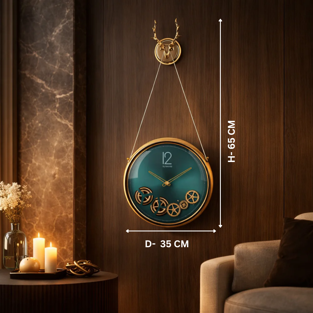 The Noble Stag Wall Clock