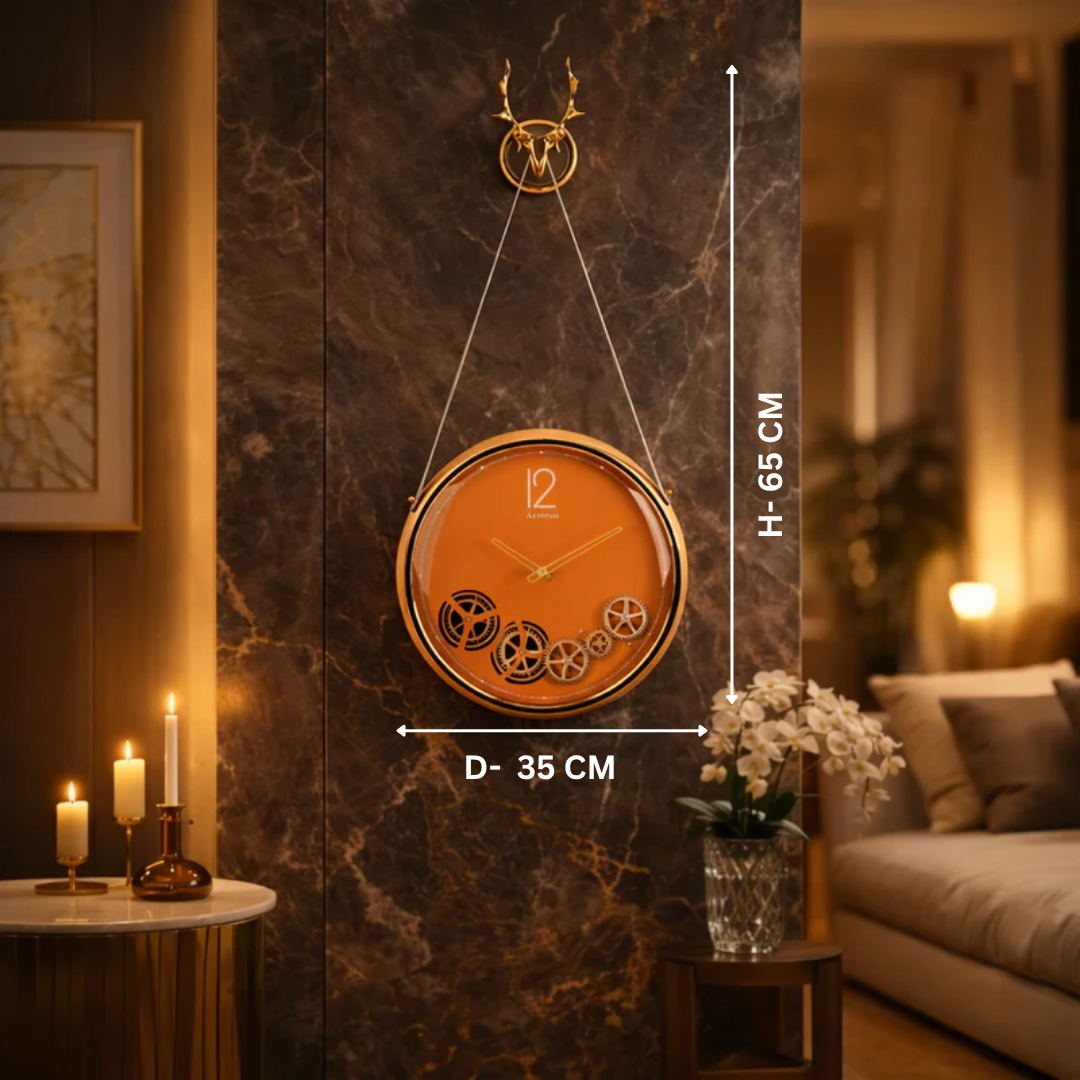 The Noble Stag Wall Clock