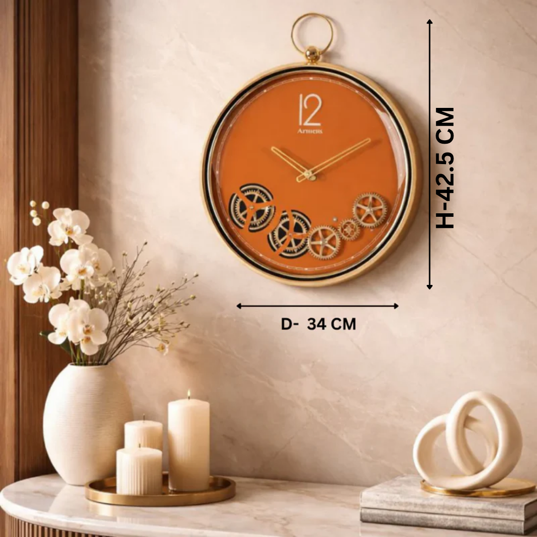 The Circle Of Time Wall Clock