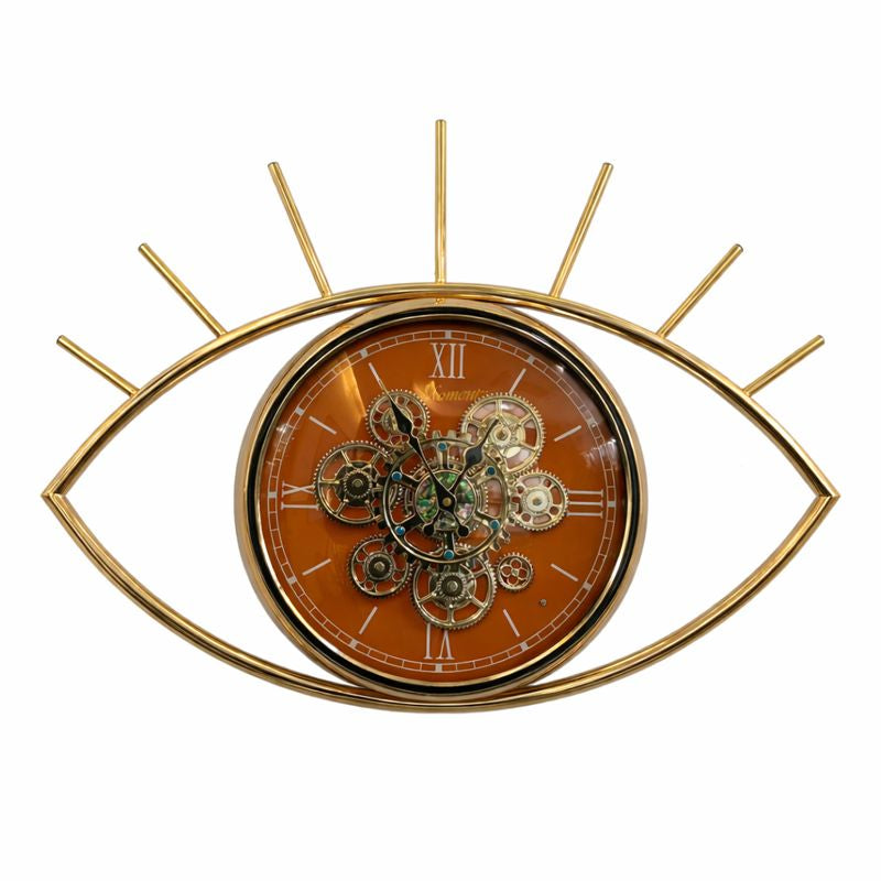 Eye of Time Wall Clock- Orange