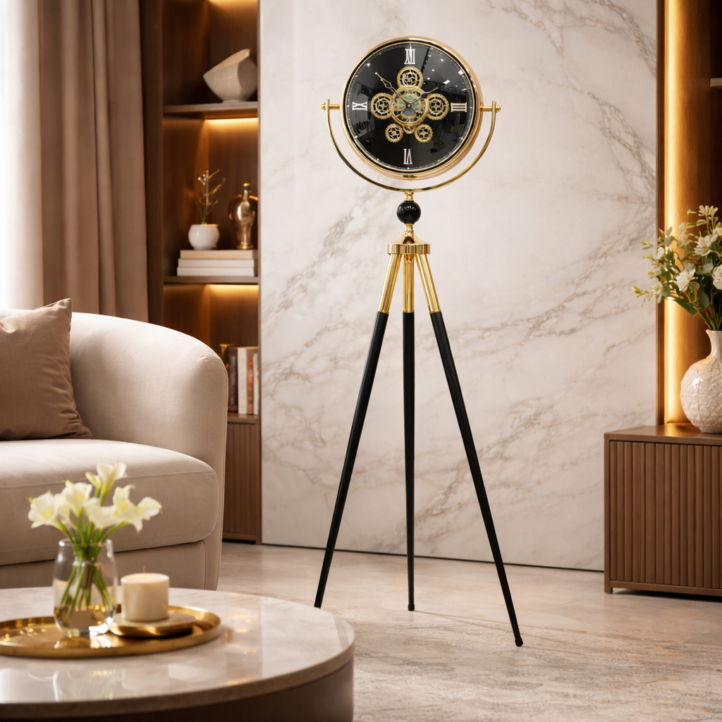 Celestial Hour Clock- Black