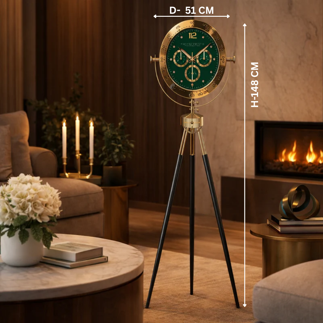 Golden Gem Clock