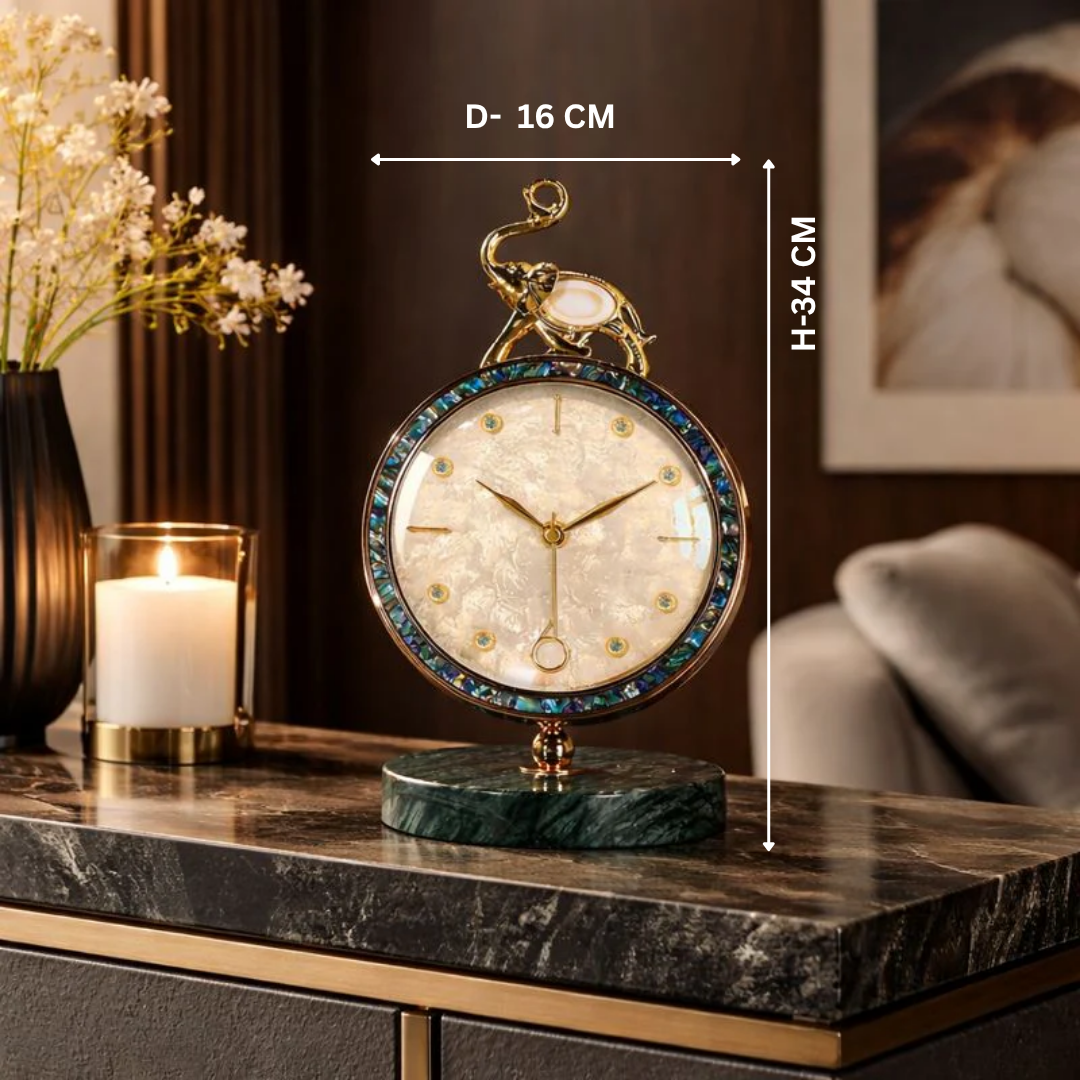 Heritage Elephant Clock