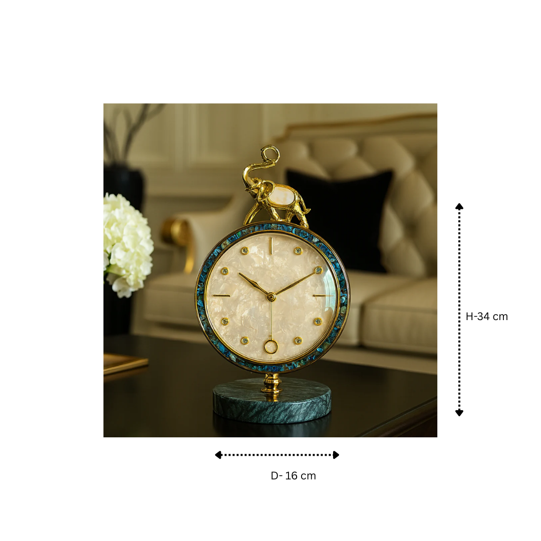 Heritage Elephant Clock