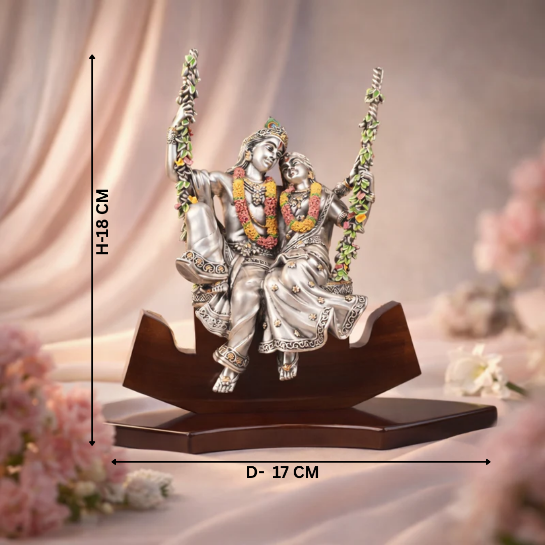 Radha Krishna Jhula Idol