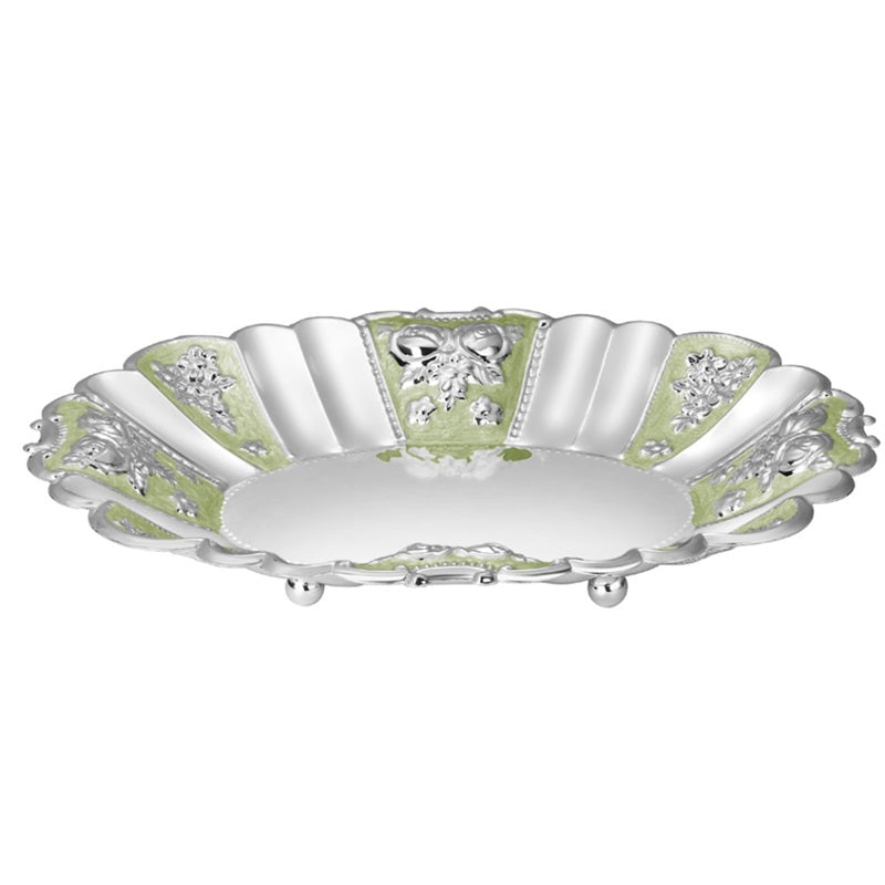 Oval Enamel Tray Large