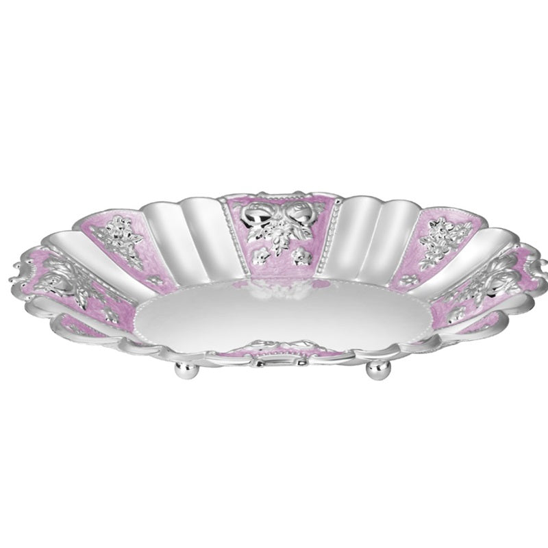 Oval Enamel Tray Large