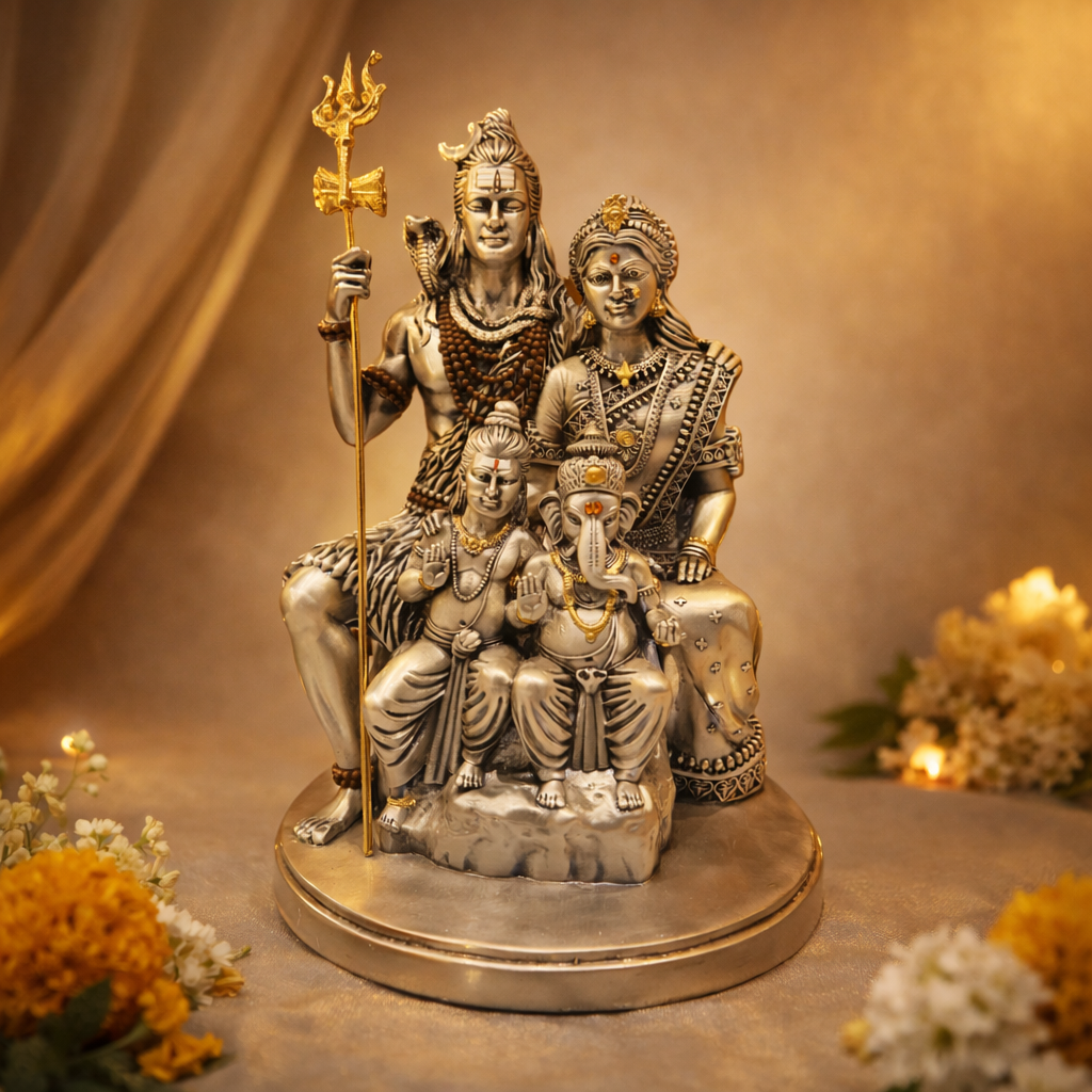 New Shiv Parivar (H-20.5cm)