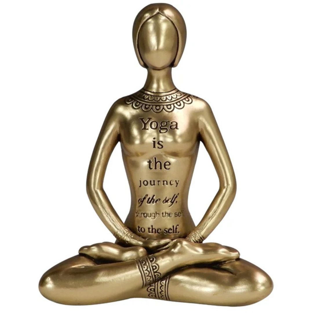 Home Décor-Yoga Figurine (H-17.3CM)