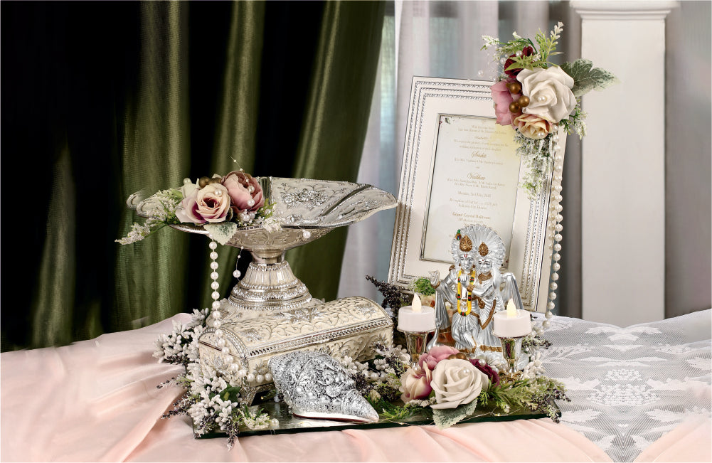 Elegant Wedding Invitation Platter
