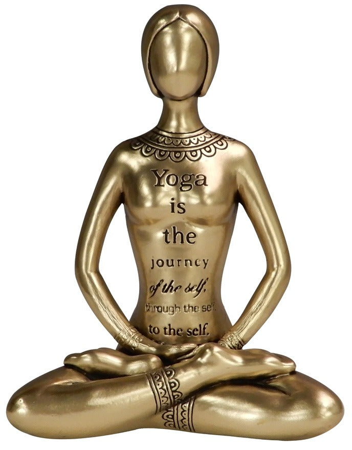 Home Décor-Yoga Figurine (H-17.3CM)