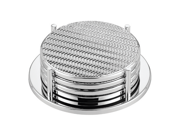 Coaster Set Silver