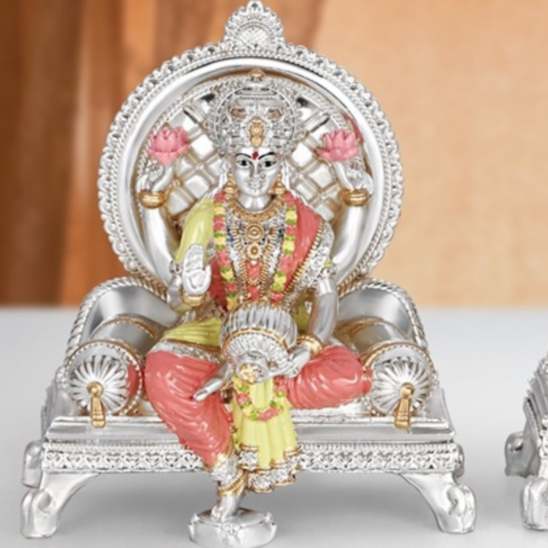 Singhasan laxmi 21 cm